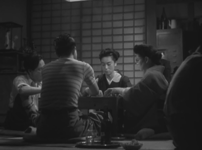 A Hen in the Wind / Kaze no naka no mendori - by Yasujiro Ozu (1948)