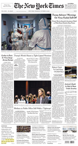 The New York Times – 15 October 2020
