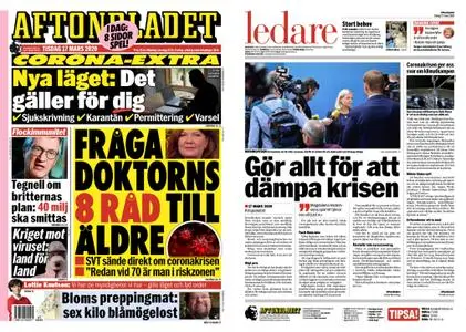 Aftonbladet – 17 mars 2020