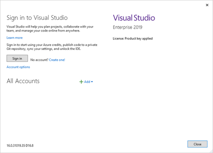 Microsoft Visual Studio Enterprise 2019 v16.8.6 Multilingual