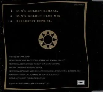 Spandau Ballet - Gold (The Sun Mixes) (Hungary CD5) (2000) {EMI}
