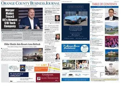 Orange County Business Journal – August 13, 2018