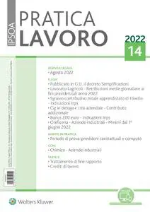 Pratica Lavoro N.14 - 9 Luglio 2022