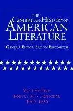 The Cambridge History of American Literature: Volume 5, Poetry and Criticism, 1900–1950