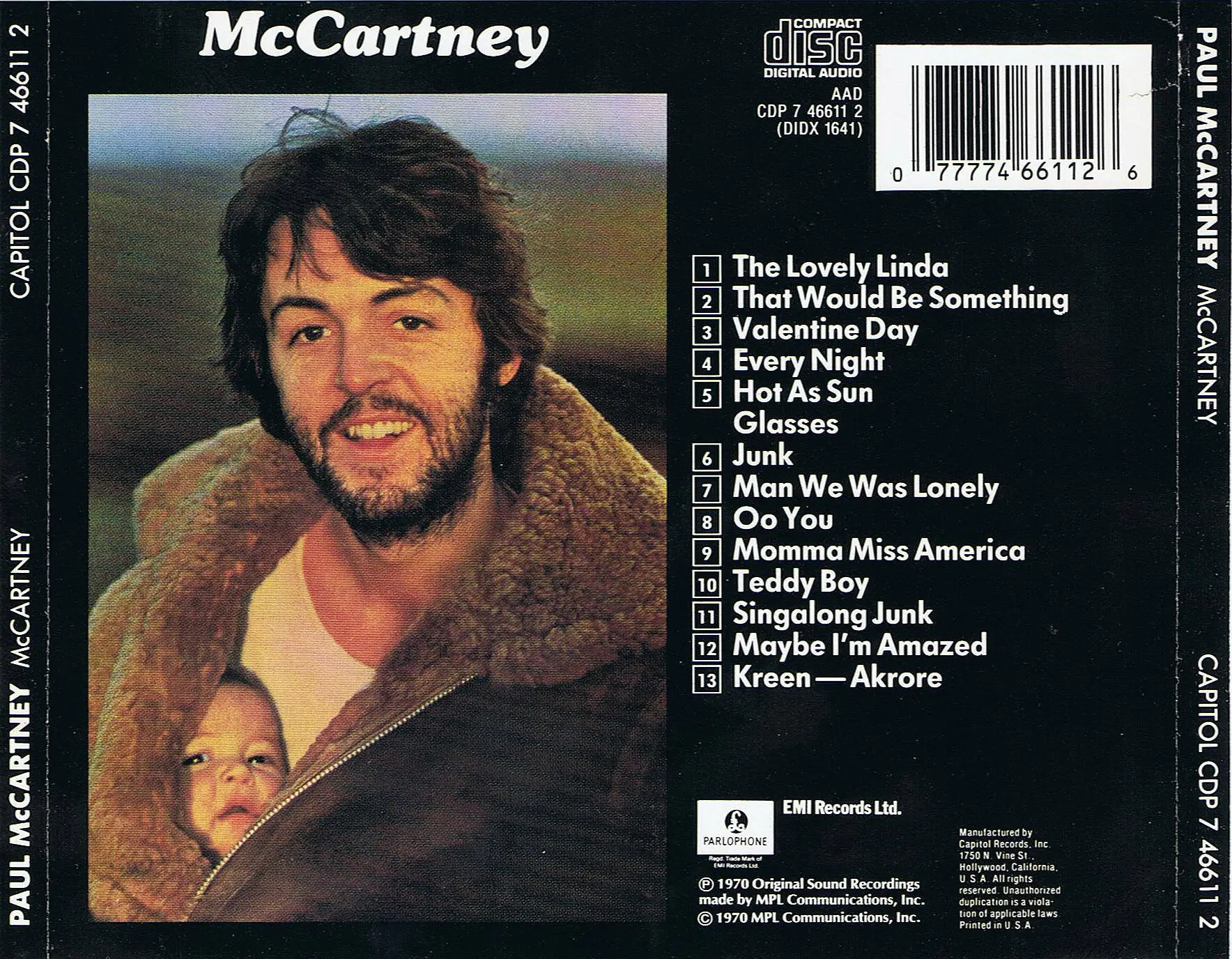 Мп3 paul. MCCARTNEY album 1970. Paul MCCARTNEY 1970 MCCARTNEY. Paul MCCARTNEY 1970 album. CD Paul MCCARTNEY 1971.
