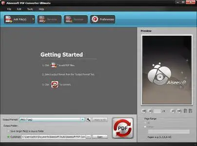 Aiseesoft PDF Converter Ultimate 3.3.18 Multilingual Portable