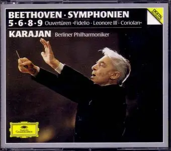 Herbert Von KARAJAN - Beethoven 9 Symphonien [Coffret 6 CD] (ape)