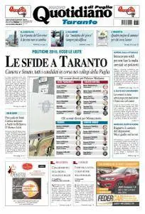 Quotidiano di Puglia Taranto - 30 Gennaio 2018
