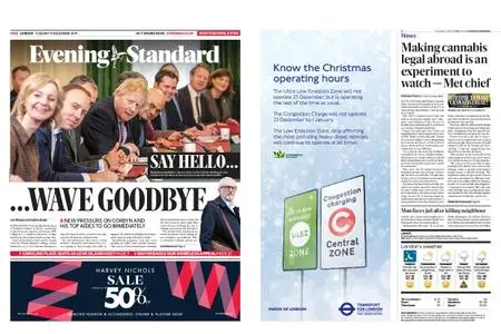 London Evening Standard – December 17, 2019