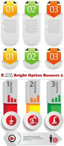 Vectors - Bright Option Banners 2