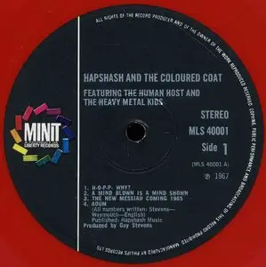 Hapshash and The Coloured Coat featuring The Human Host and The Heavy Metal Kids (1967) 24-bit/96kHz Vinyl Rip