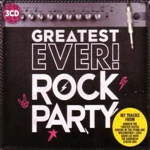 VA - Greatest Ever Rock Party (3CD, 2017)