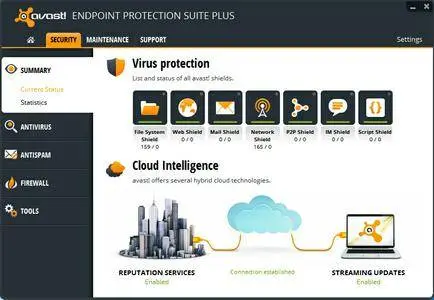 Avast! Endpoint Protection Suite Plus 8.0.1607 Multilanguage