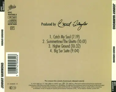 Johnny Hammond – Higher Ground (1974) (Epic-CTI Recordings)