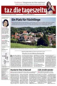 Tageszeitung TAZ vom 19 Mai 2015