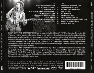 Dickey Betts & Great Southern - Rockpalast: 30 Years of Southern Rock 1978-2008 (2010)