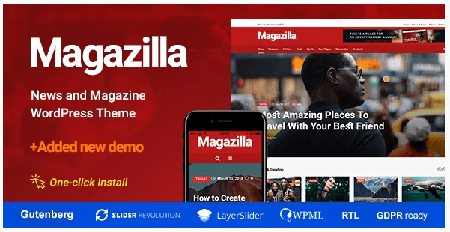 Themeforest - Magazilla v1.1.3 - News & Magazine Theme