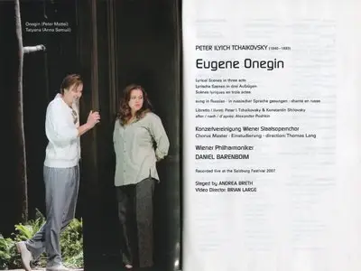 Tchaikovsky - Eugene Onegin (2008) [2DVD] {Deutsche Grammophon} [Wiener Philharmoniker - Daniel Barenboim]