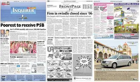 Philippine Daily Inquirer – April 27, 2008