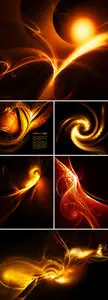Fire Abstract Backgrounds