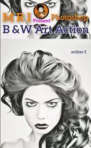 GraphicRiver - B&W Art Action