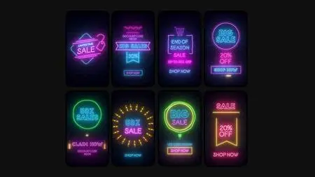 Sales Neon Stories 46554940