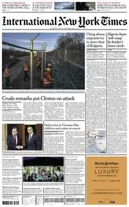 International New York Times - 24 December 2015