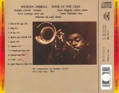 Baikida Carroll - Door Of The Cage (1995) {Soul Note 121123-2}