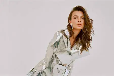 Emily Ratajkowski - Alison Lou 'Loucite' Earring Campaign 2018