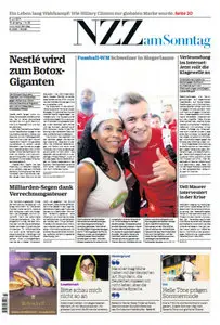 Neue Zuericher Zeitung 08 Juni 2014