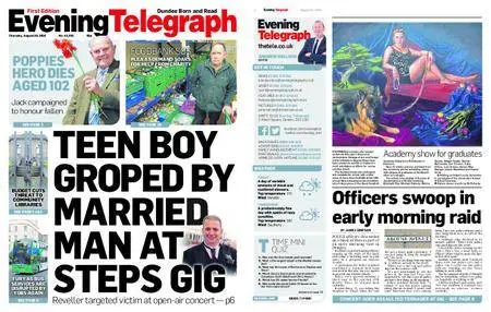 Evening Telegraph First Edition – August 30, 2018