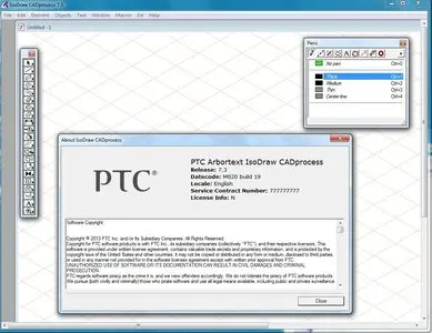 PTC Arbortext IsoDraw CADprocess 7.3 M020