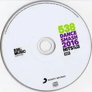 VA - 538 Dance Smash Hits Of The Year 2016 (2016)