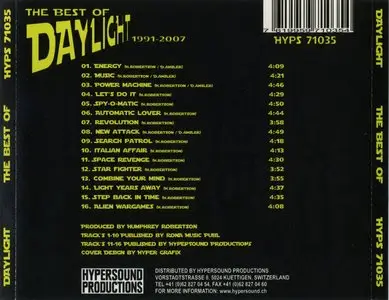 Daylight - The Best Of 1991-2007 (2007)