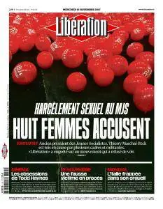 Libération du Mercredi 15 Novembre 2017