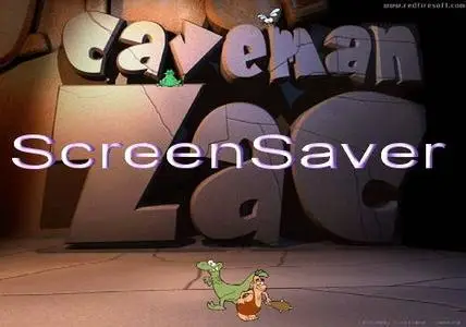 CaveMan Zac With ScreenSaver