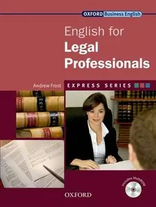 English for Legal Professionals (English for Lawyers Students) (Book + Audio)