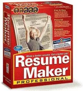 ResumeMaker Professional version 11.0 (repost)