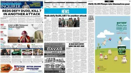 Philippine Daily Inquirer – July 22, 2017
