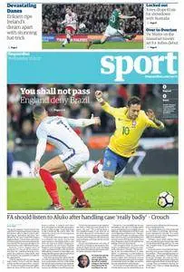 The Guardian Sports supplement  15 November 2017