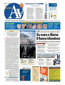 AVVENIRE 24 NOVEMBRE 2010