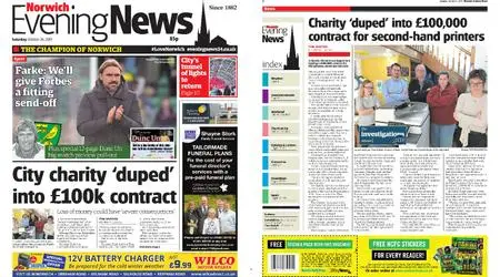 Norwich Evening News – October 26, 2019