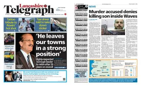 Lancashire Telegraph (Blackburn, Darwen, Hyndburn, Ribble Valley) – December 03, 2021