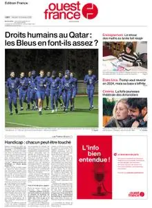 Ouest-France Édition France – 16 novembre 2022