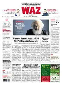 WAZ Westdeutsche Allgemeine Zeitung Duisburg-West - 01. Mai 2018