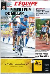 L'Equipe Edition du Samedi 14 Juillet 2012