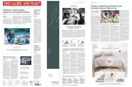 The Globe and Mail – January 05, 2022