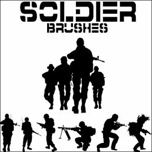 Soldier Brushes for Photoshop