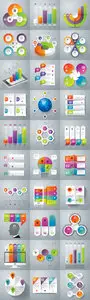 Business Infographic Templates Vector 2