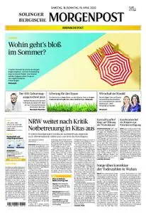 Bergische Morgenpost – 18. April 2020
